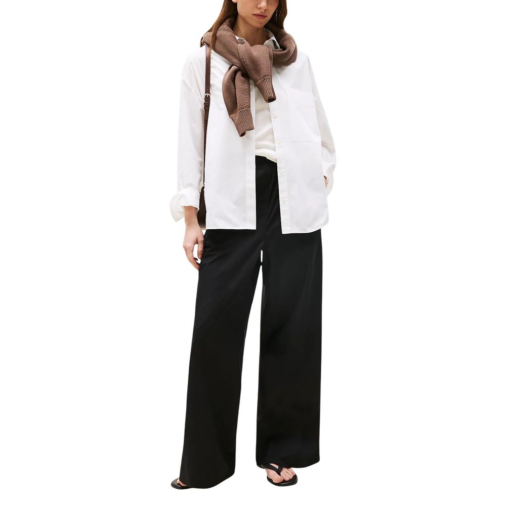 Tommy Hilfiger Organic Cotton Black Casual Trousers