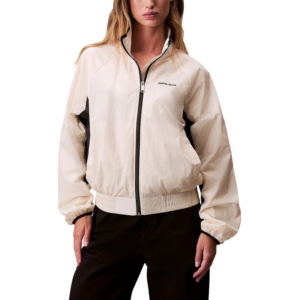Calvin Klein Jeans White Polypropylene Jacket