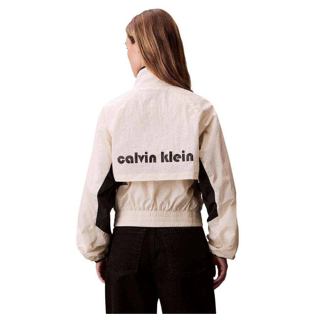 Calvin Klein Jeans White Polypropylene Jacket
