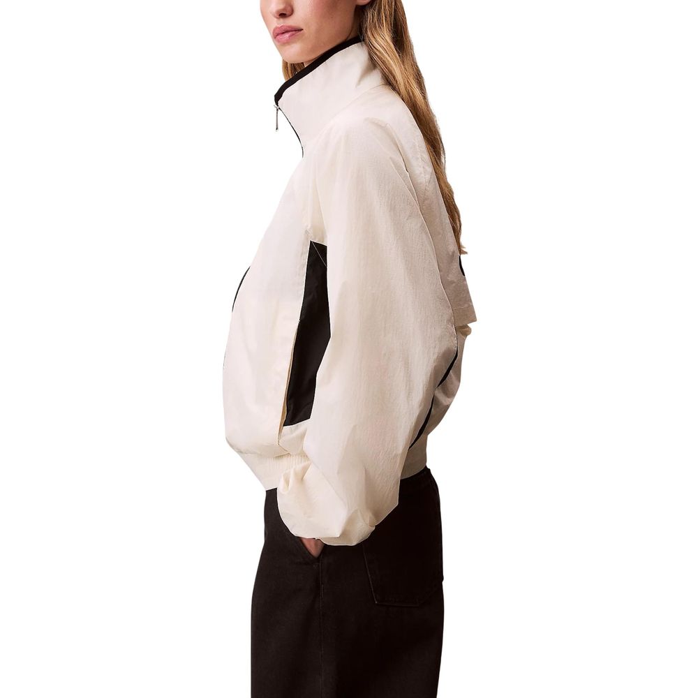 Calvin Klein Jeans White Polypropylene Jacket