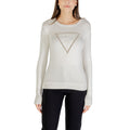 Guess Cremefarbener Sweatshirt aus Viskose