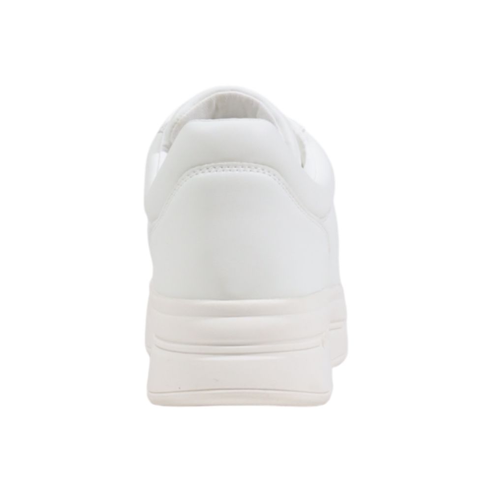 Guess Weiße Plateau-Sneaker aus Polyethylen
