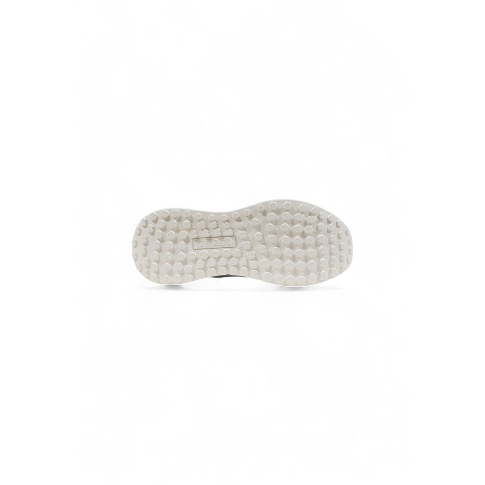 Guess Weiße Sneaker aus Polyethylen mit klobiger Sohle