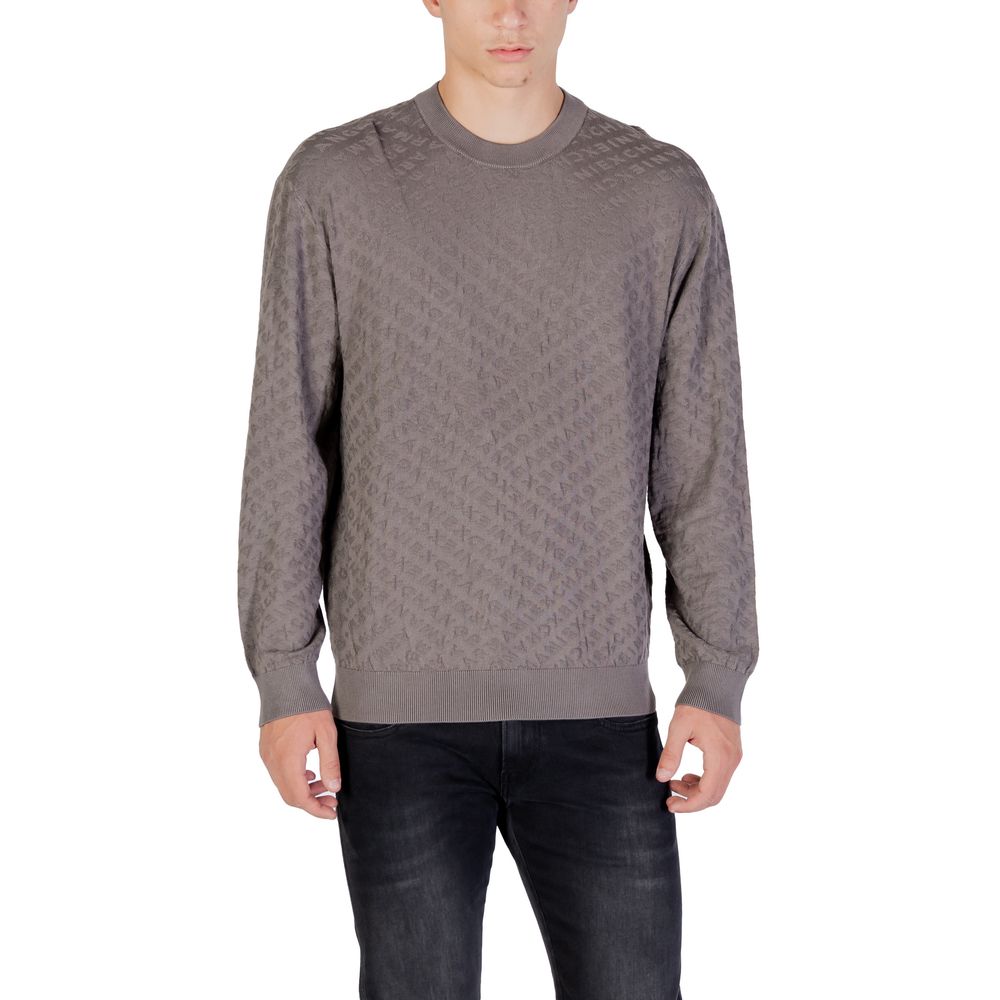 Armani Exchange Grey Polyamide Sweatshirt