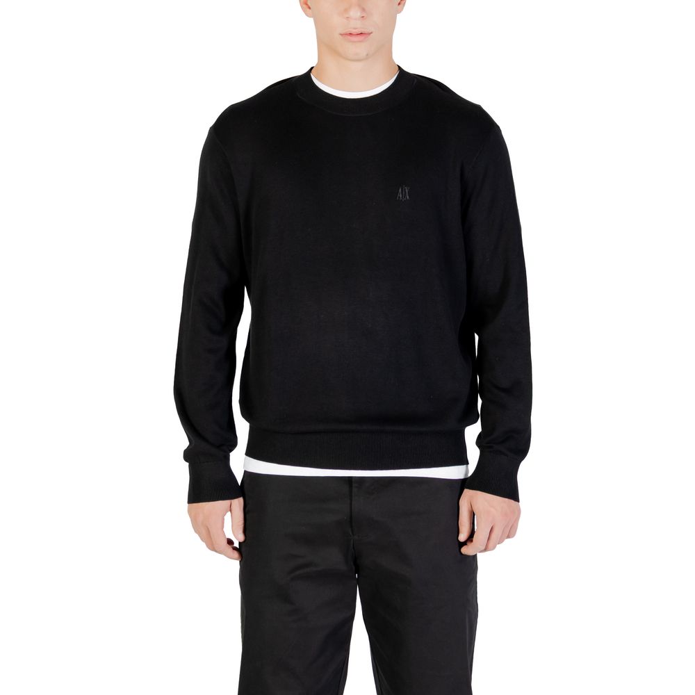 Armani Exchange Schwarzer Sweatshirt aus Viskose