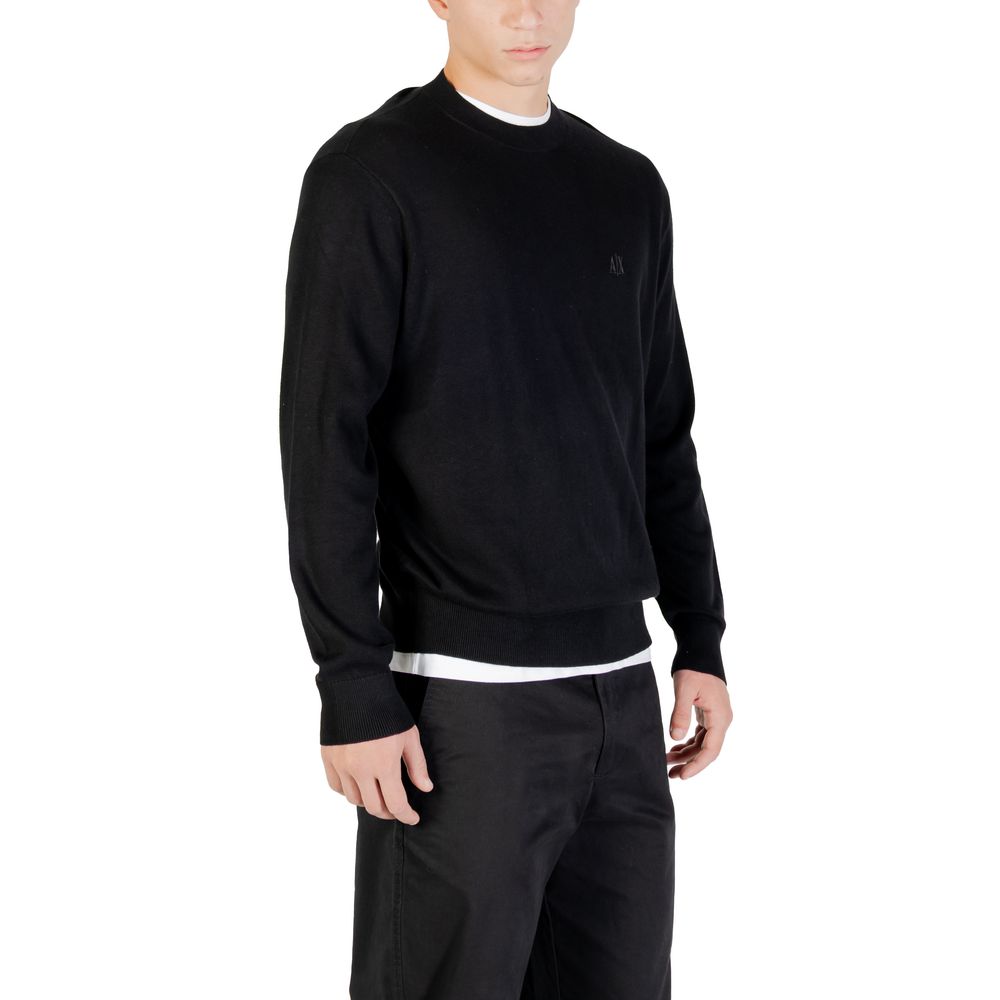 Armani Exchange Schwarzer Sweatshirt aus Viskose
