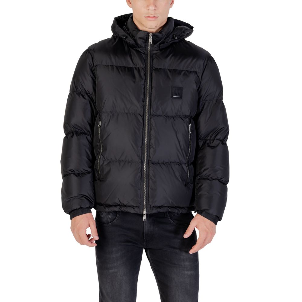 Armani Exchange Schwarze Polyamid-Bekleidung