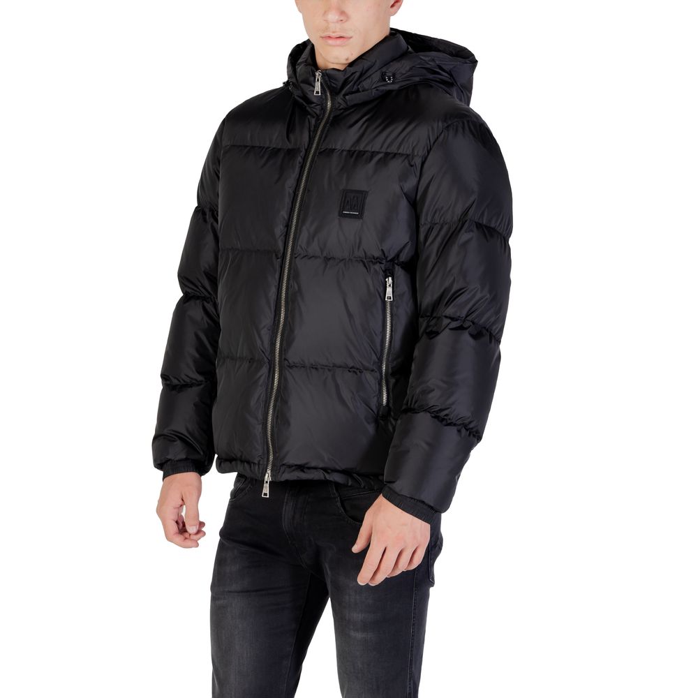 Armani Exchange Schwarze Polyamid-Bekleidung