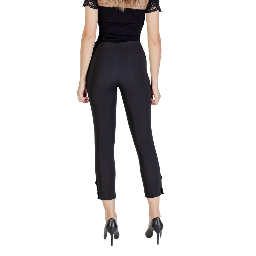 Rinascimento Schwarze Freizeithose aus Polyester