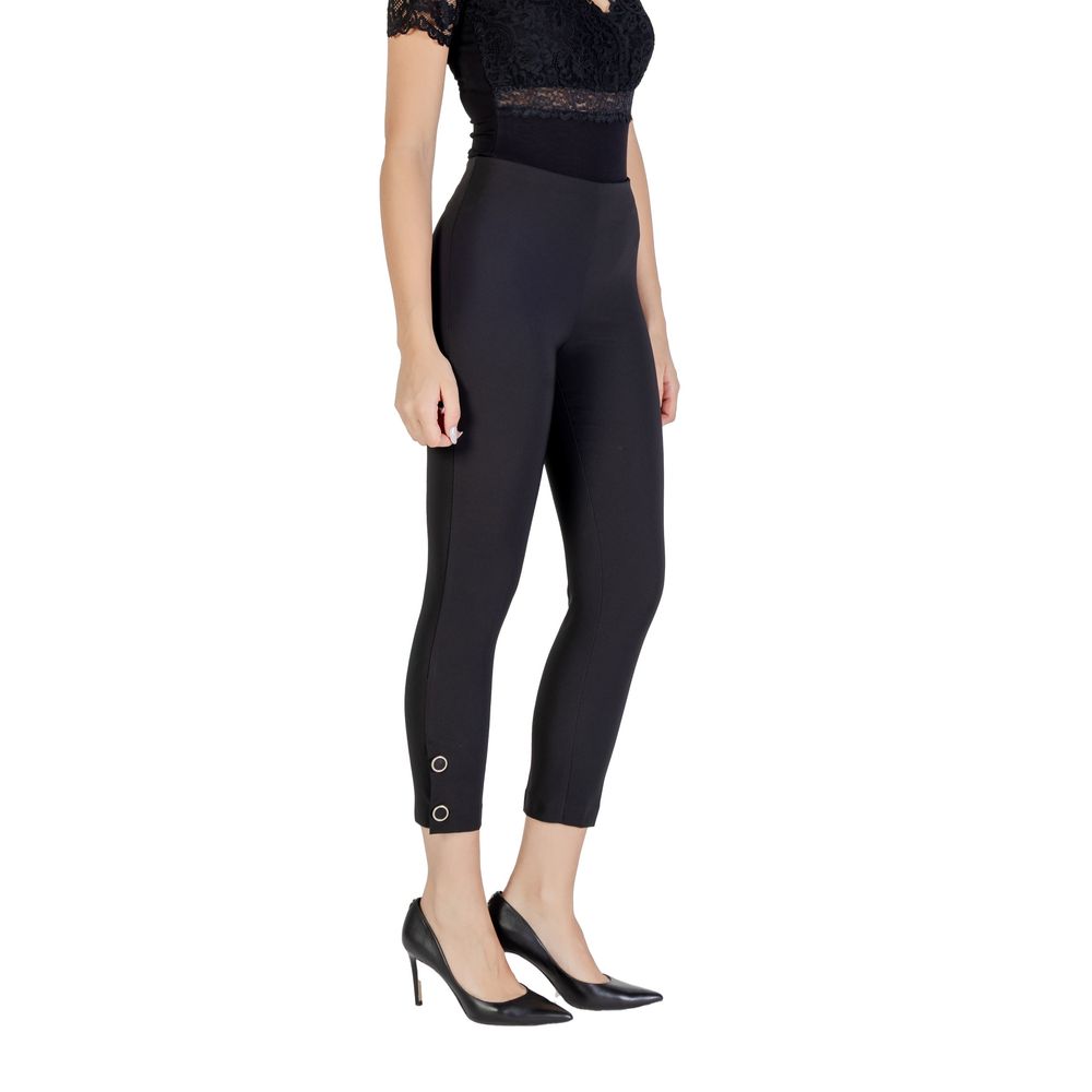 Rinascimento Schwarze Freizeithose aus Polyester