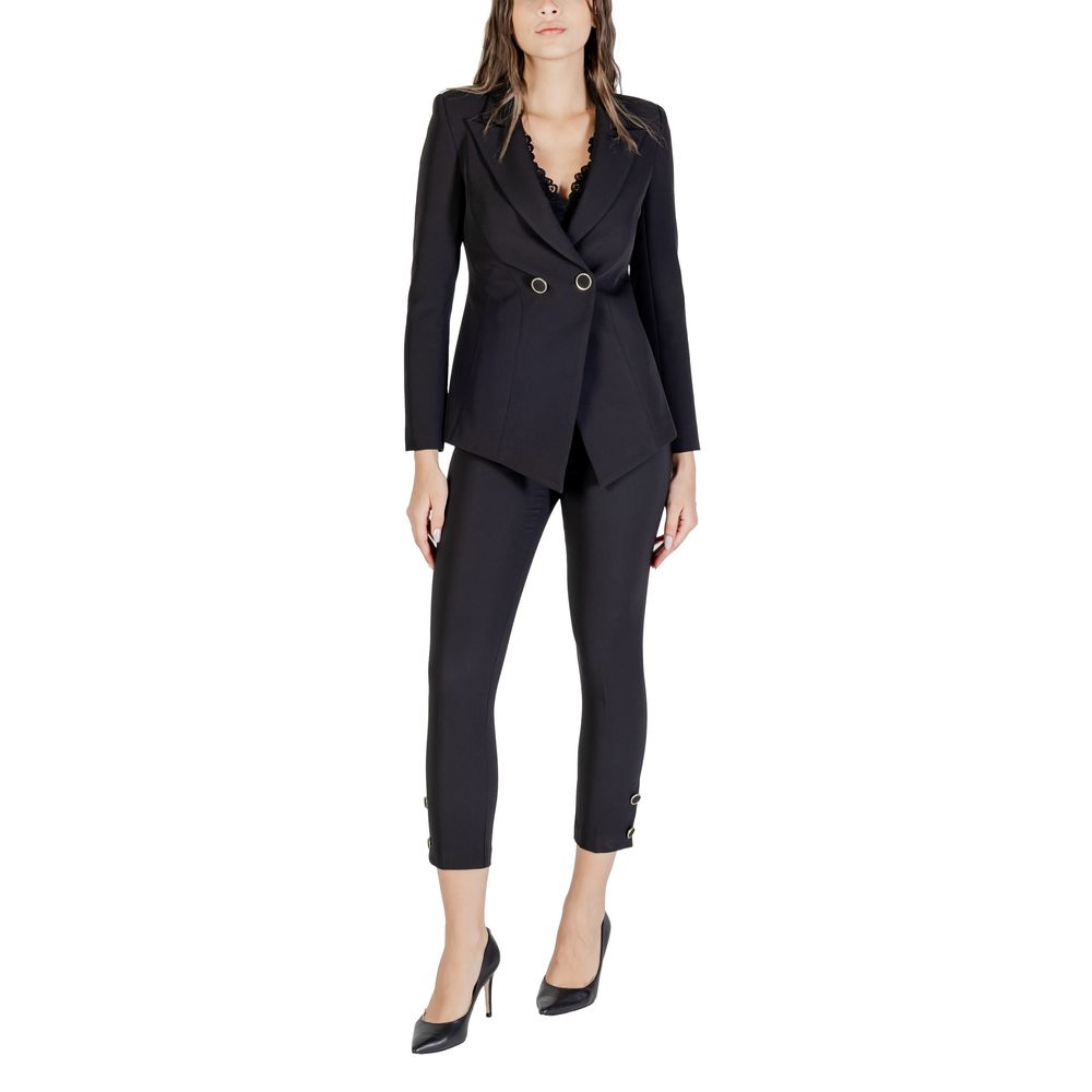 Rinascimento Schwarze Freizeithose aus Polyester