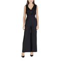 Rinascimento Schwarzer Jumpsuit aus Polyester