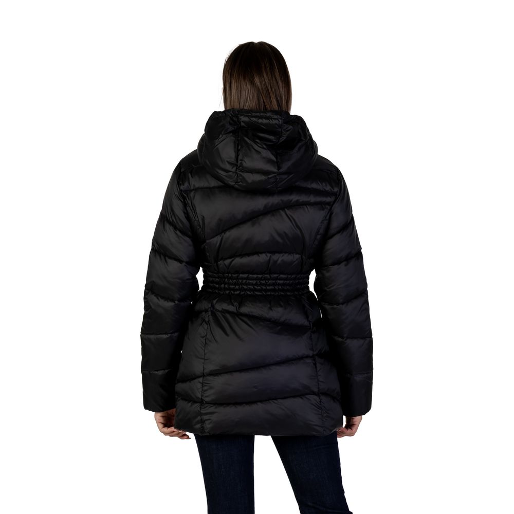 EA7 Emporio Armani Schwarzer Polyamid-Bomber