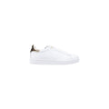 EA7 Emporio Armani Weiße Leder Low-Top-Sneaker