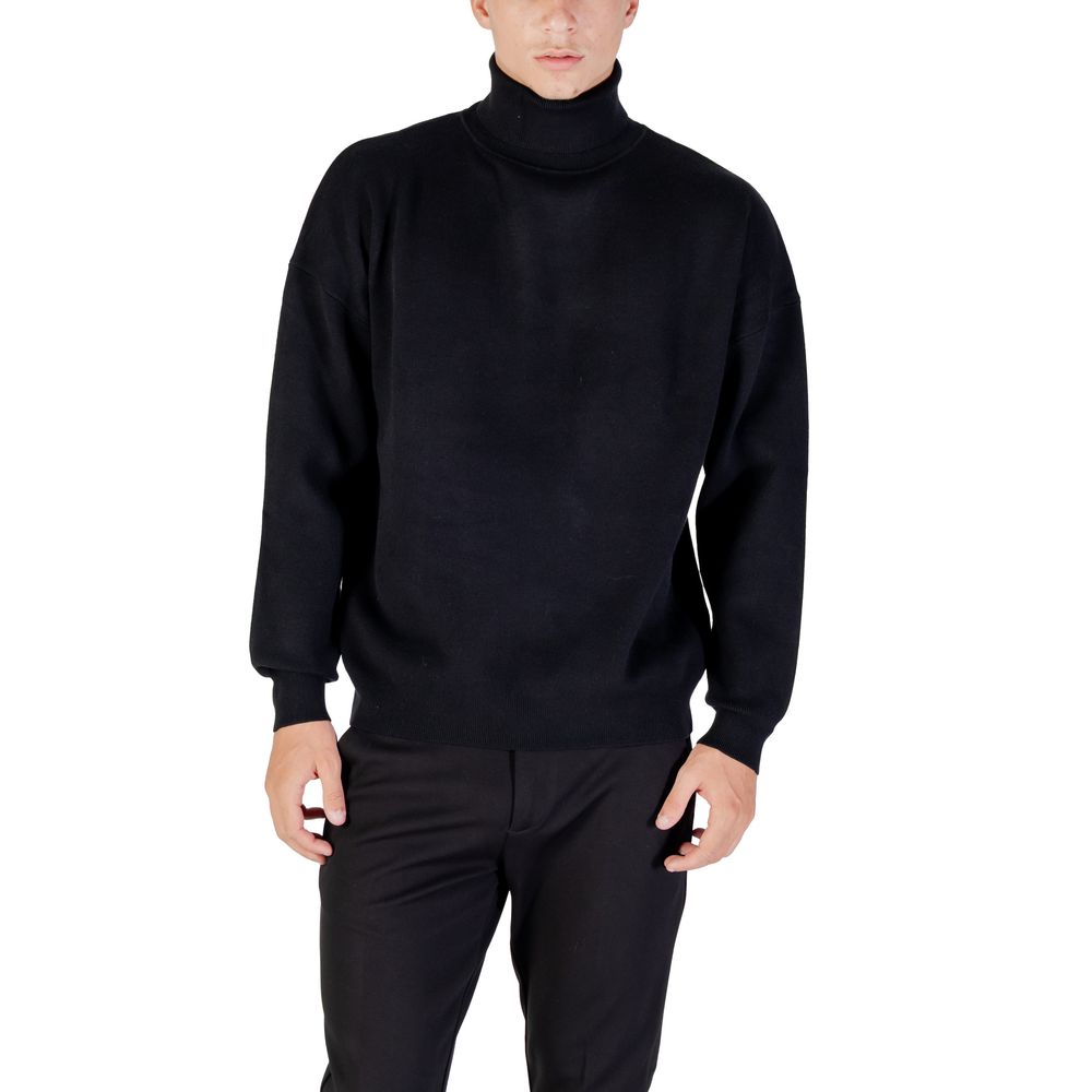 Antony Morato Schwarzer Sweatshirt aus Viskose