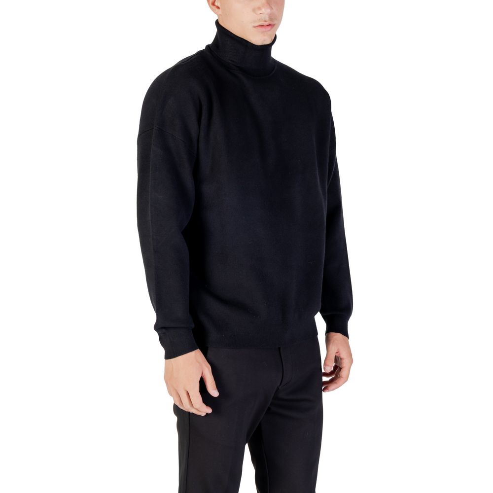 Antony Morato Schwarzer Sweatshirt aus Viskose