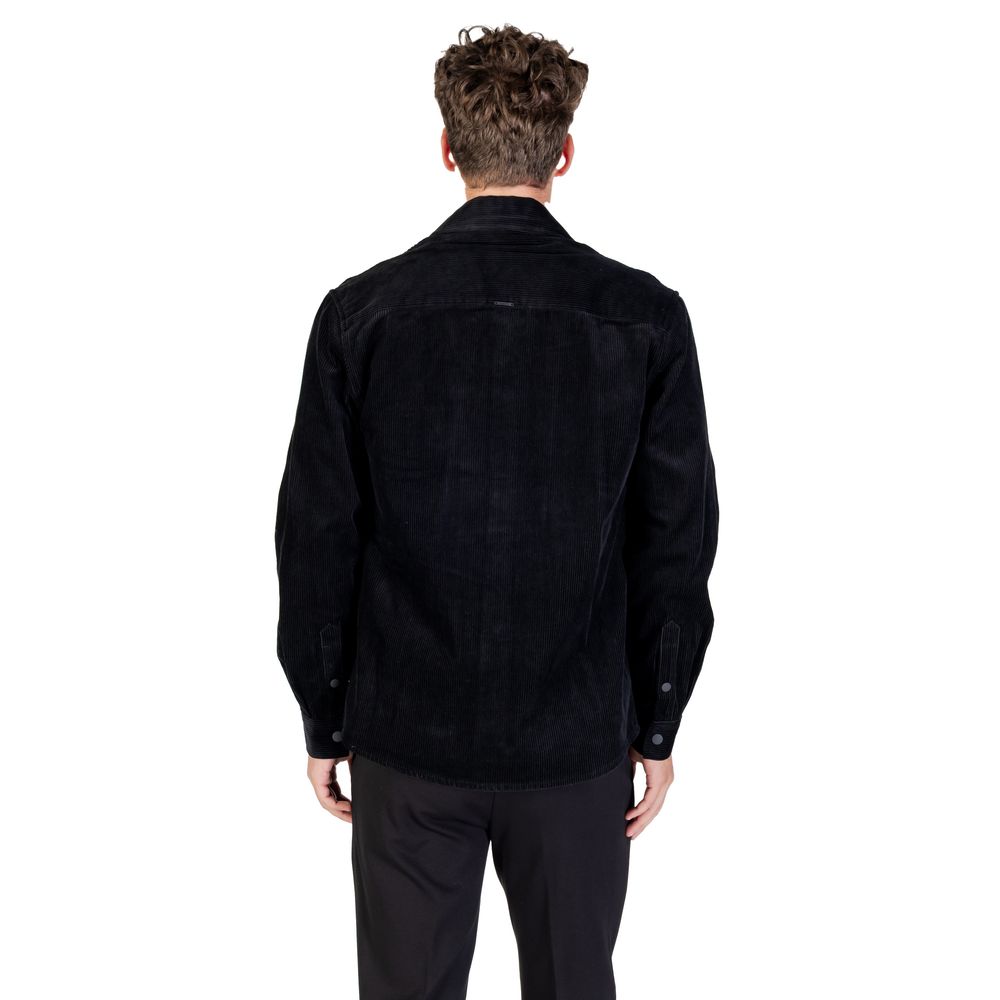 Antony Morato Schwarzes Baumwollhemd