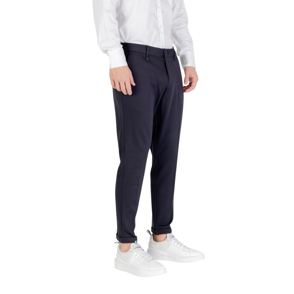 Antony Morato Blaue Viskose Anzughose