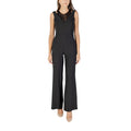 Rinascimento Schwarzer Jumpsuit aus Polyester