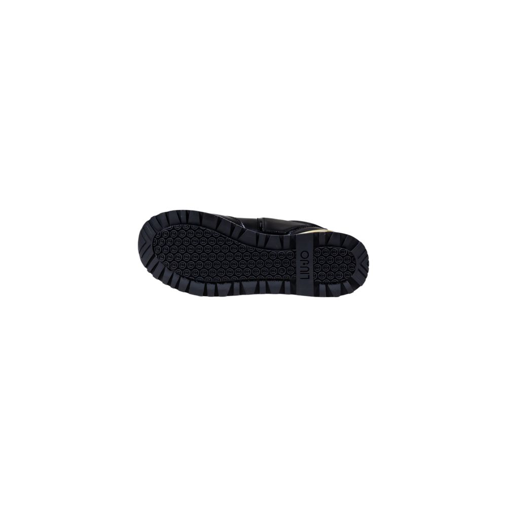 Liu Jo Schwarze Plateau-Sneaker aus Kunstleder