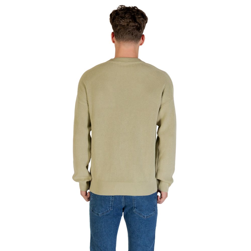 Hugo Boss Grüner Baumwoll-Sweatshirt
