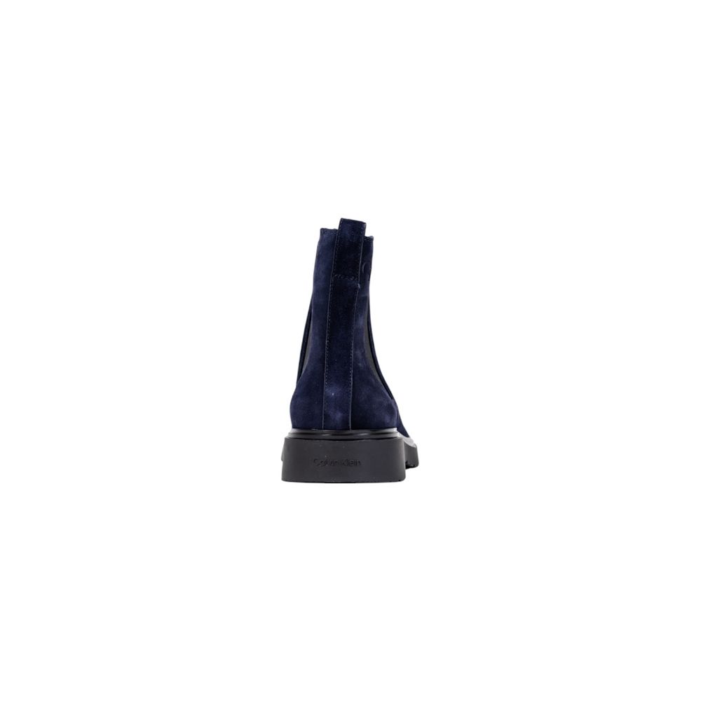 Calvin Klein Jeans Blaue Wildleder Chelsea Boots