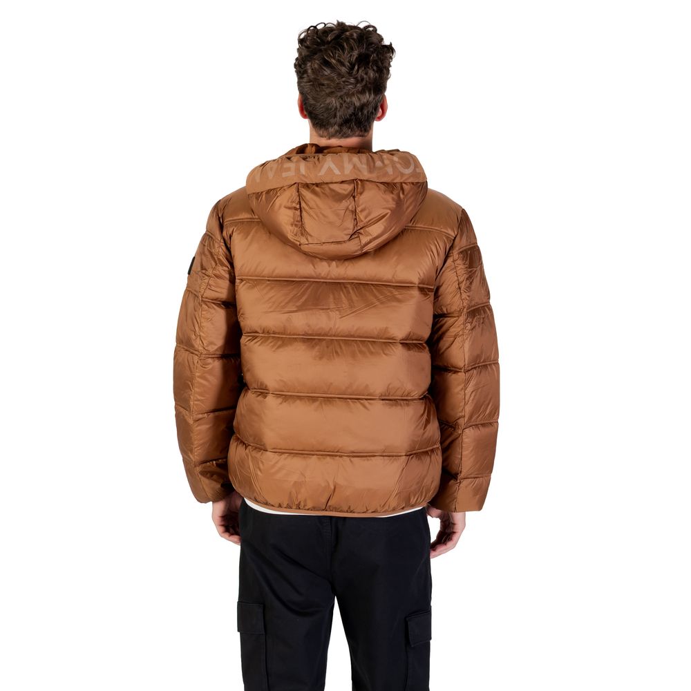 Tommy Hilfiger Jeans Brauner Polyamid-Mantel