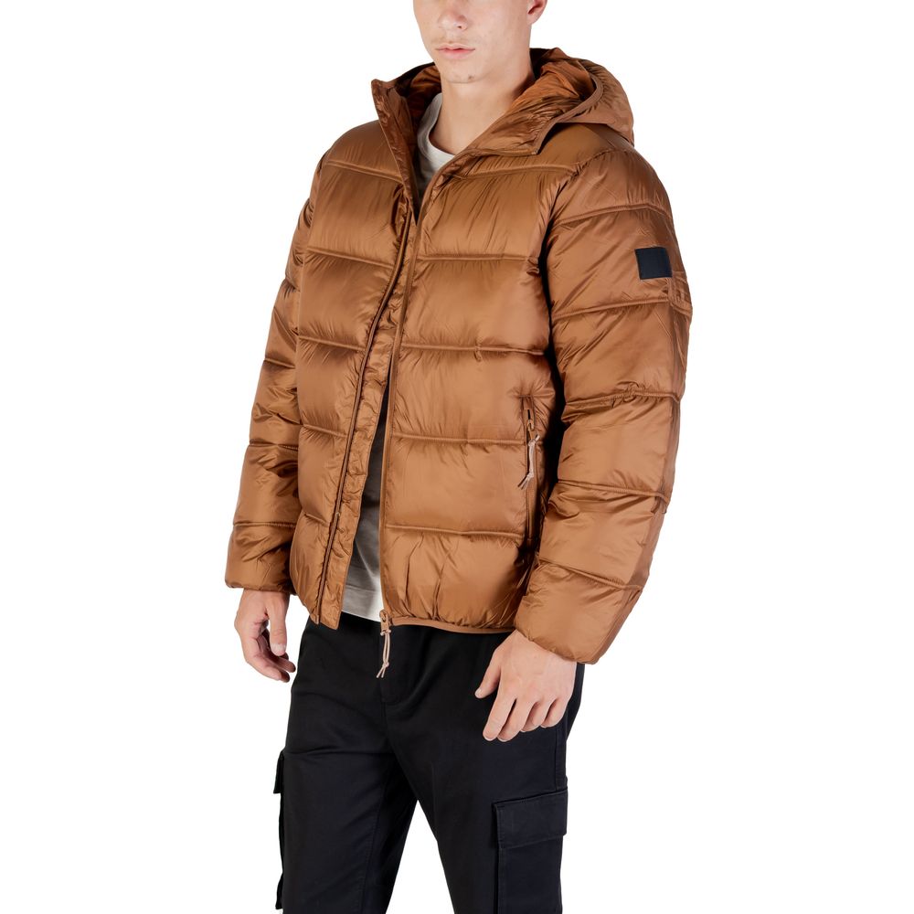 Tommy Hilfiger Jeans Brauner Polyamid-Mantel