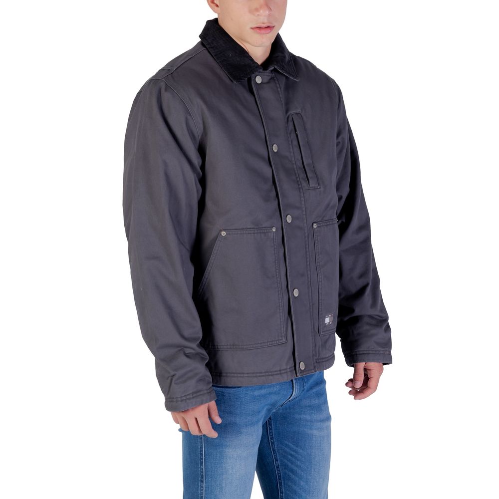 Tommy Hilfiger Jeans Graue Jeansjacke aus recycelter Baumwolle