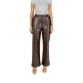 Liu Jo Brown Polyester Casual Trousers