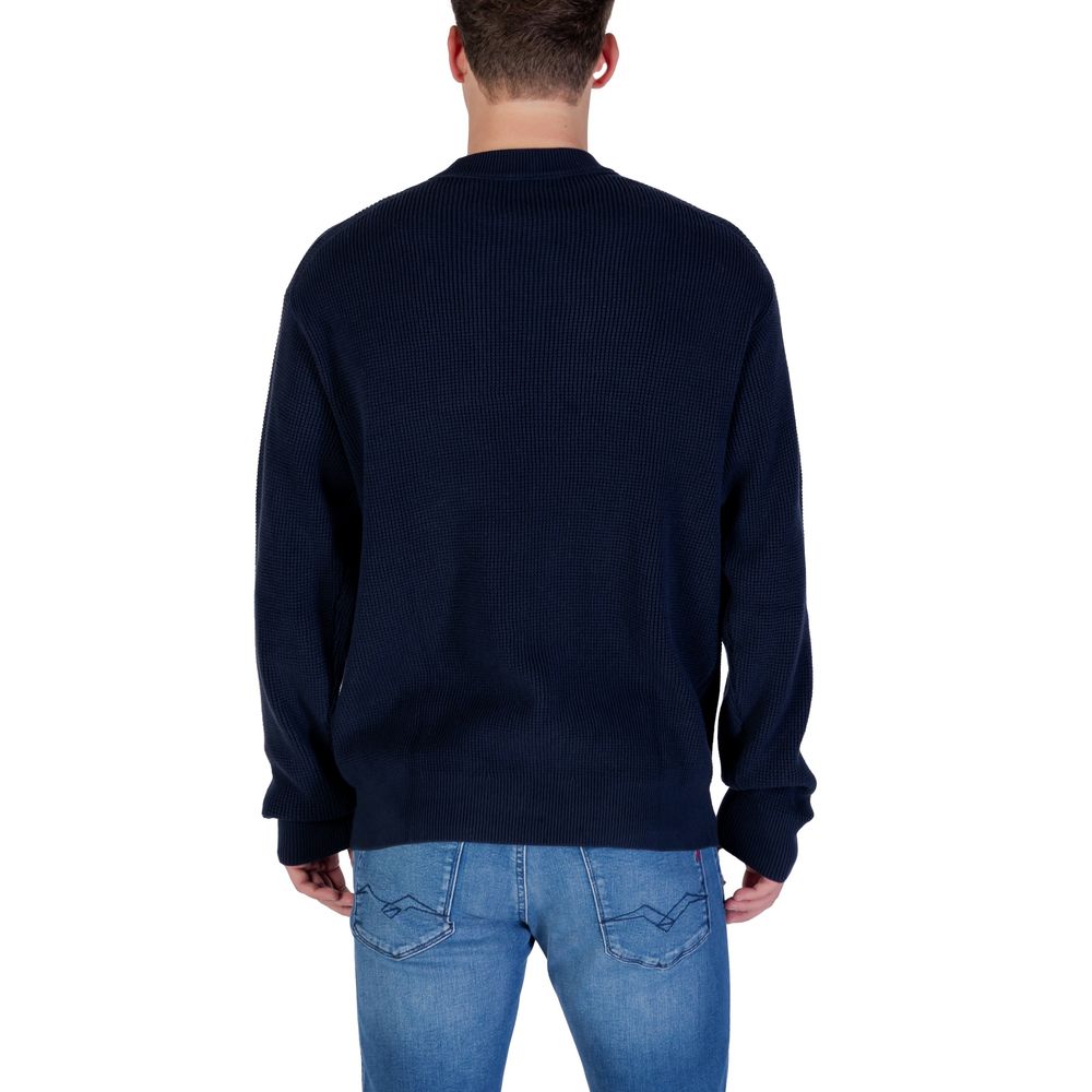 Calvin Klein Jeans Blauer Baumwoll-Sweatshirt