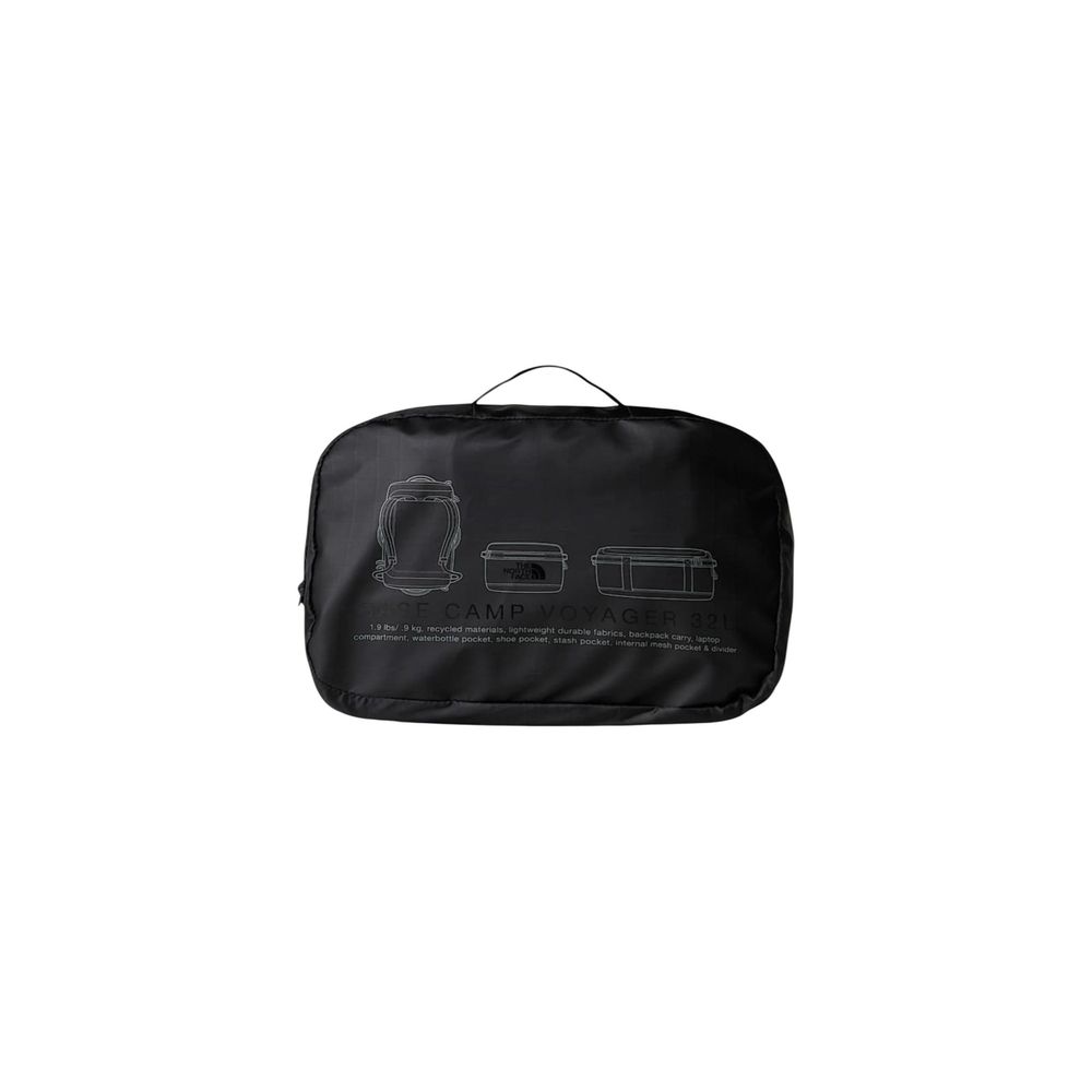 The North Face Schwarze Nylon-Reisetasche