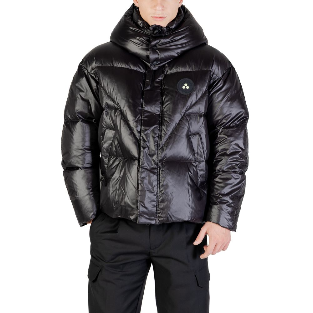 Peuterey Black Jackets and Coats in Polyamide