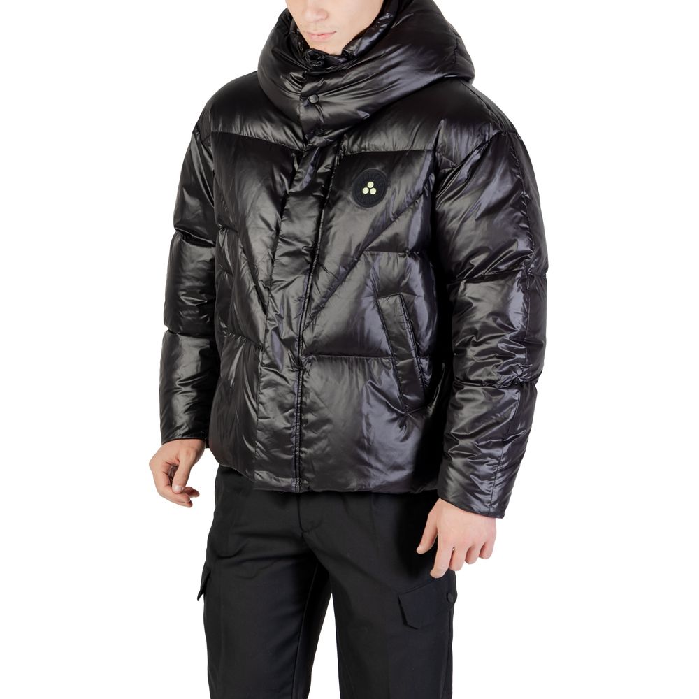 Peuterey Black Jackets and Coats in Polyamide