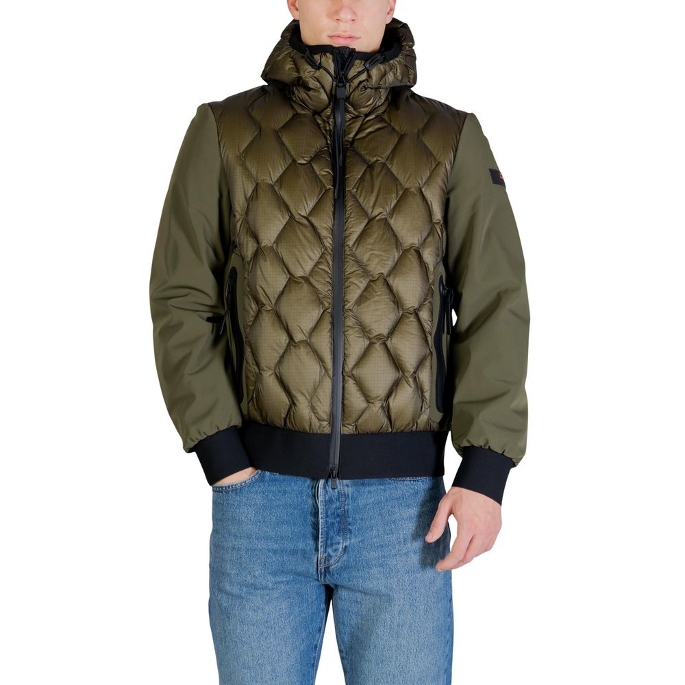 Peuterey Two-Tone Polyamide Coat