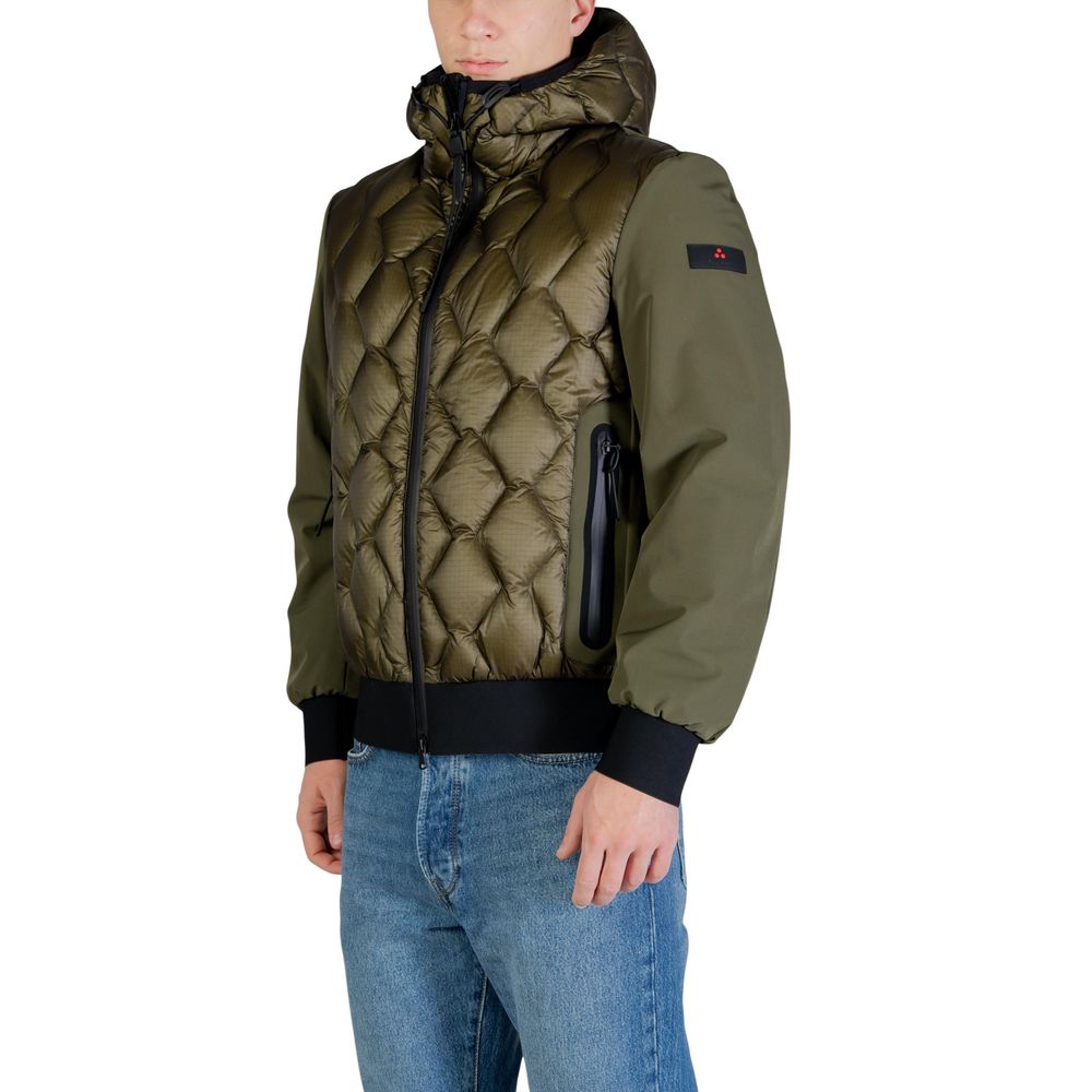 Peuterey Two-Tone Polyamide Coat