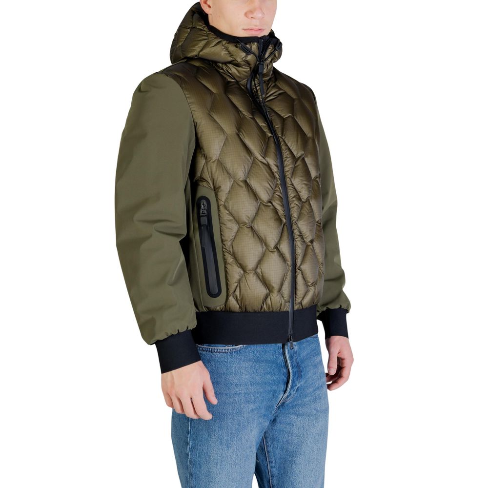 Peuterey Two-Tone Polyamide Coat