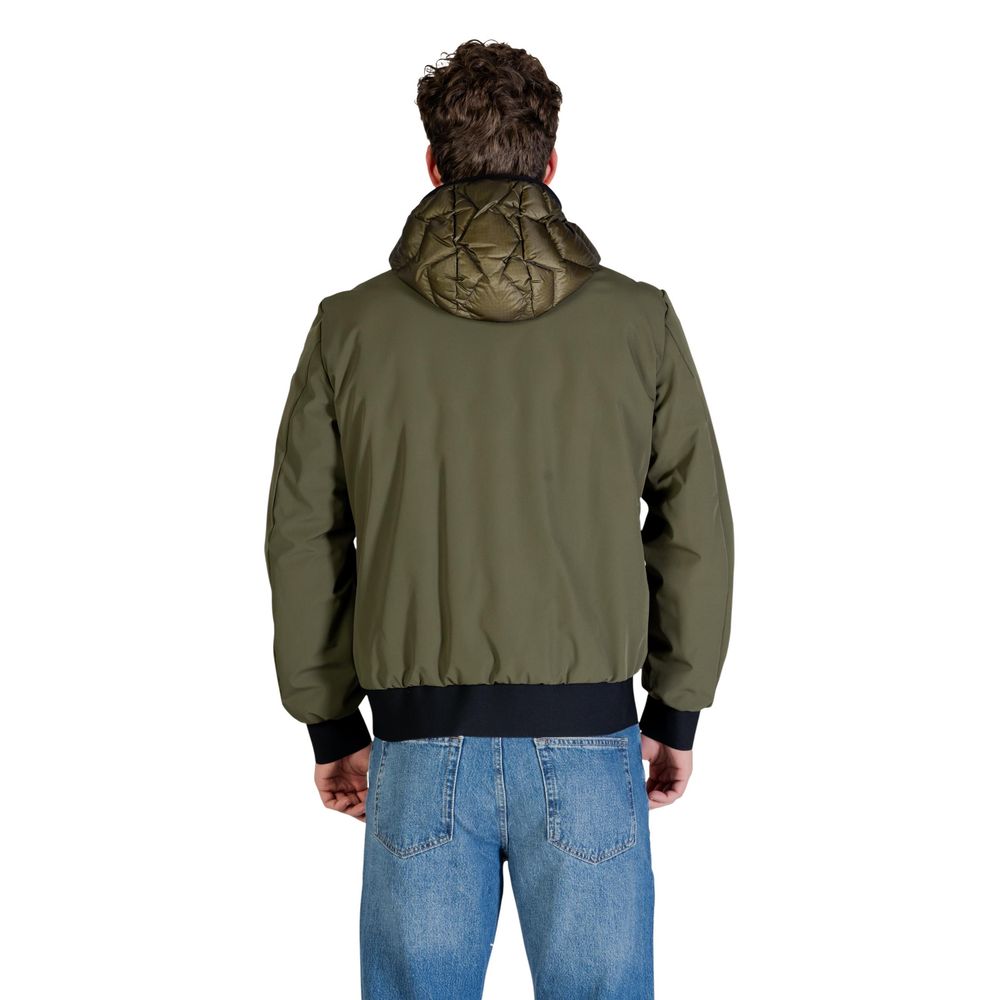 Peuterey Two-Tone Polyamide Coat