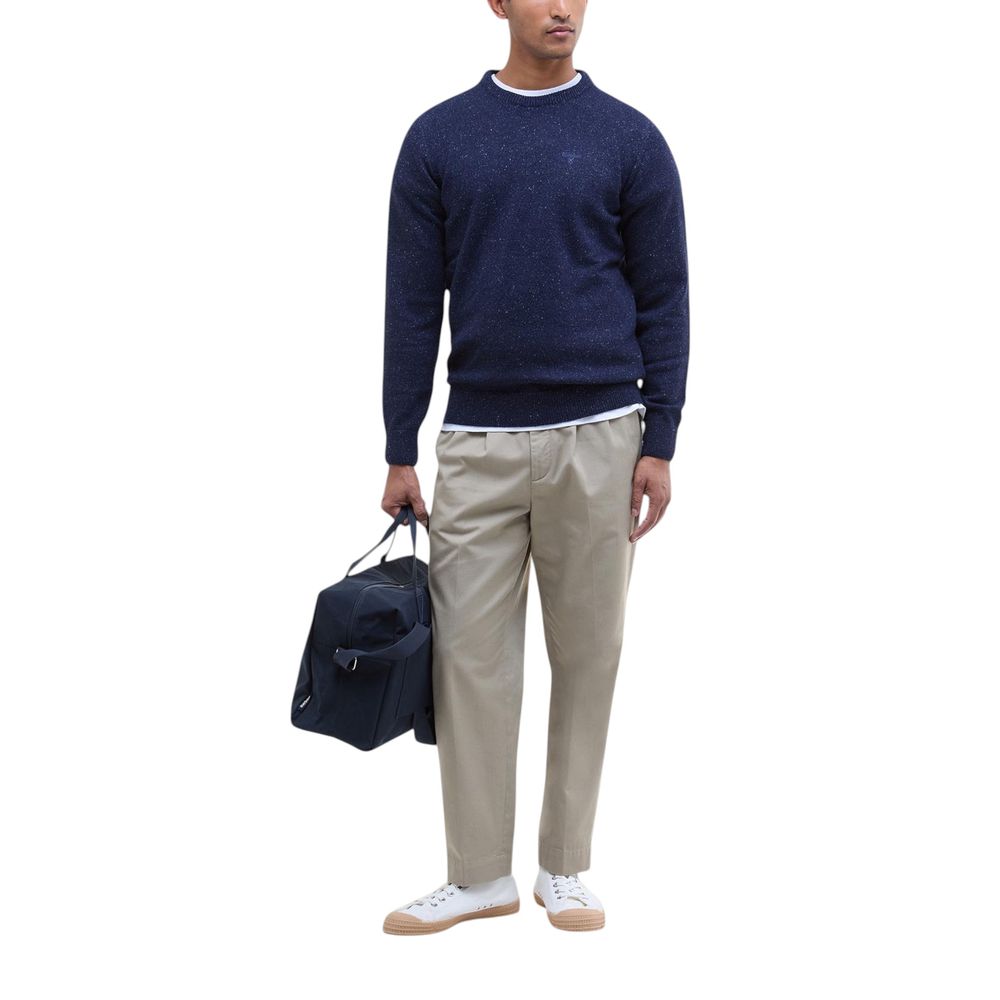 Barbour Blue Wool Sweater