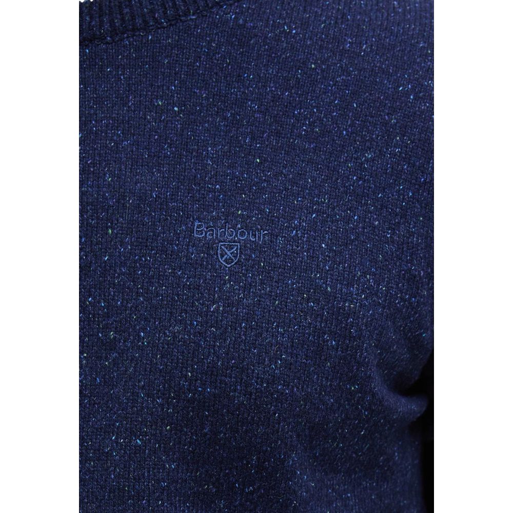 Barbour Blue Wool Sweater