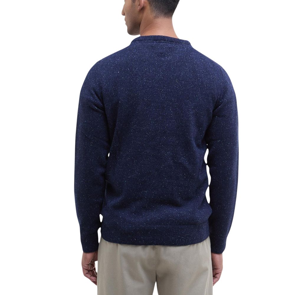 Barbour Blue Wool Sweater