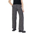 Jacqueline De Yong Schwarze Polyester-Schlaghosen