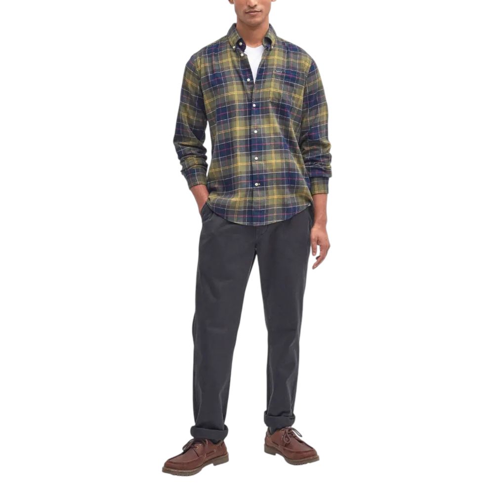 Barbour Zweifarbige Baumwoll-Hemd