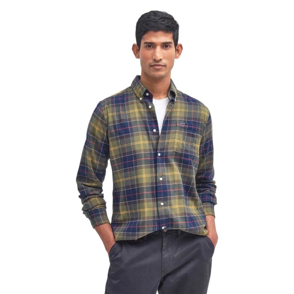 Barbour Zweifarbige Baumwoll-Hemd