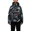 Napapijri Zweifarbige Shell-Jacke aus recyceltem Polyester