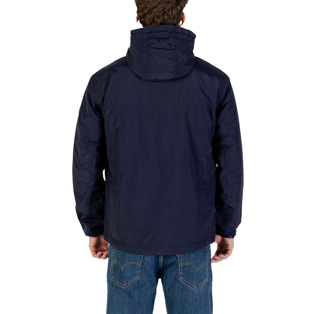 Napapijri Blaue Jacke aus Polyamid