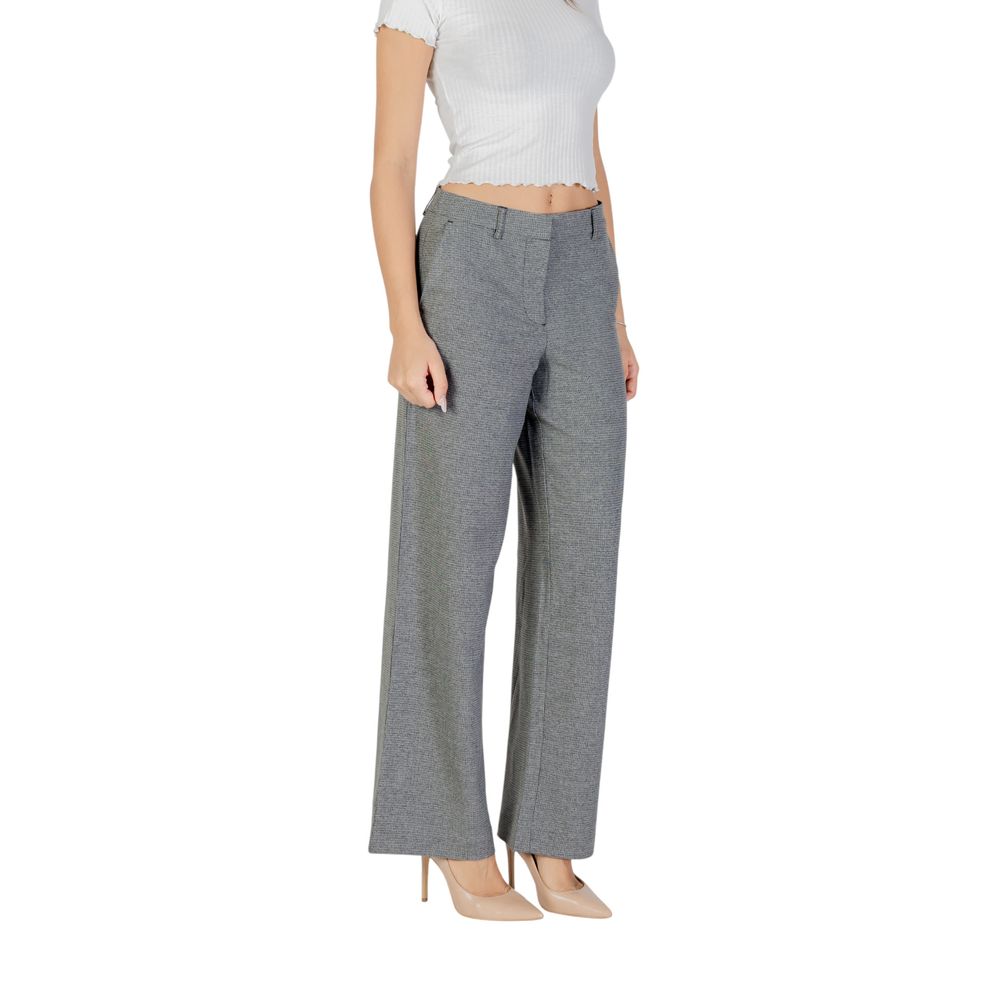 Only Gray Recycled Polyester Leisure Trousers