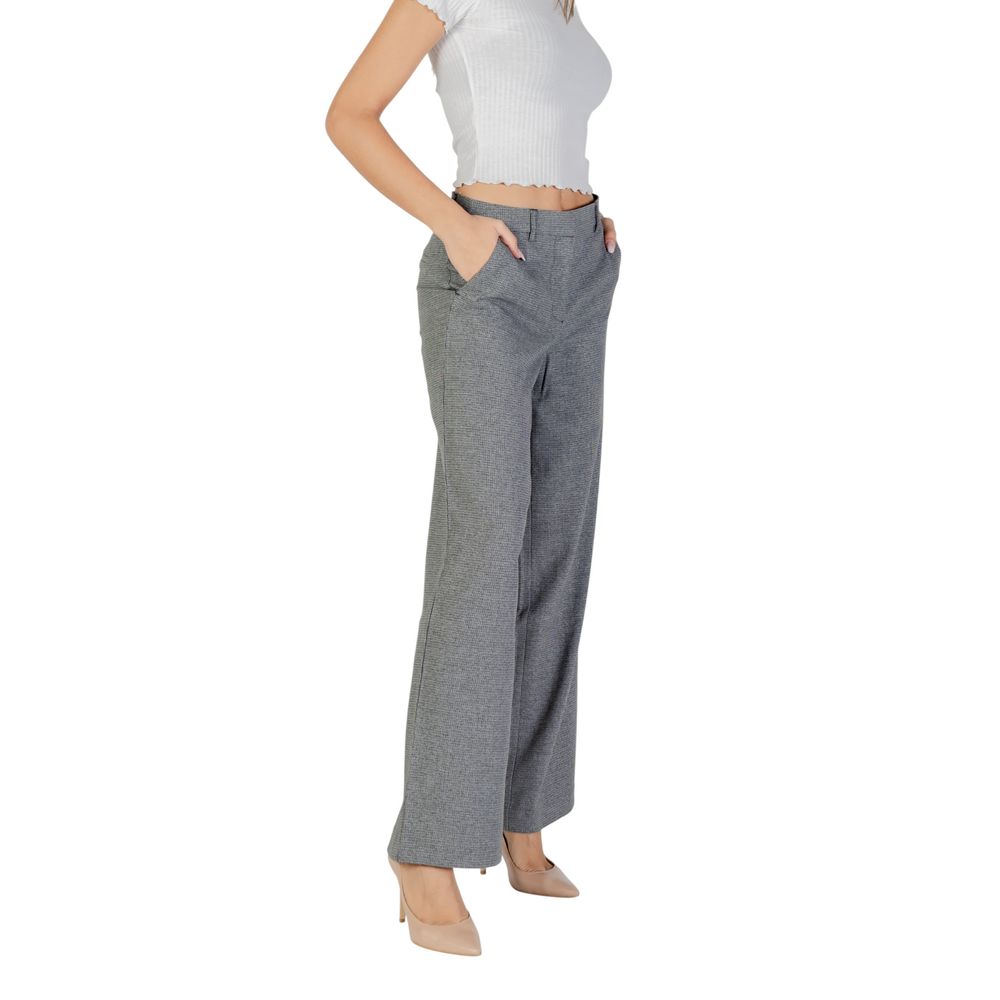 Only Gray Recycled Polyester Leisure Trousers