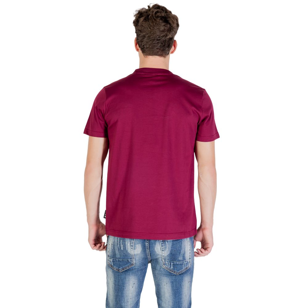 Icon Bordeaux Baumwoll-T-Shirt