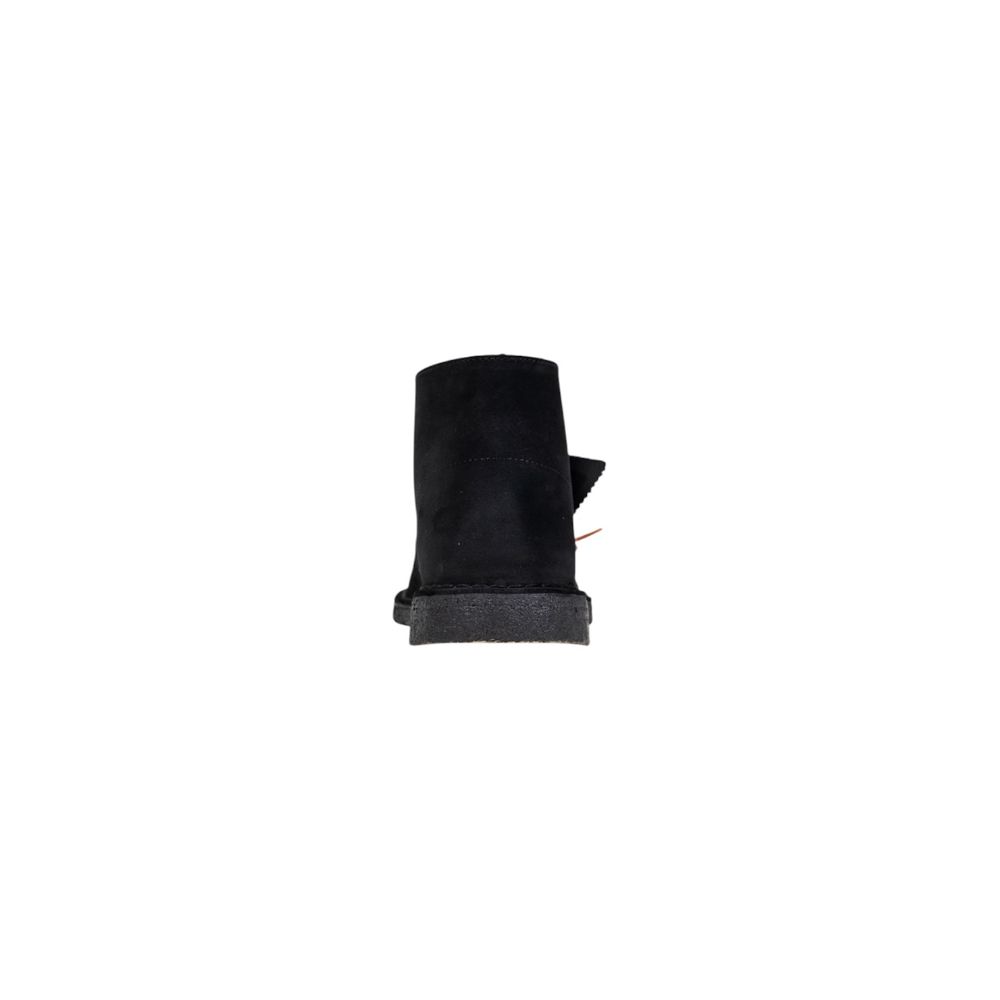 Clarks Schwarze Schnürstiefel aus Wildleder